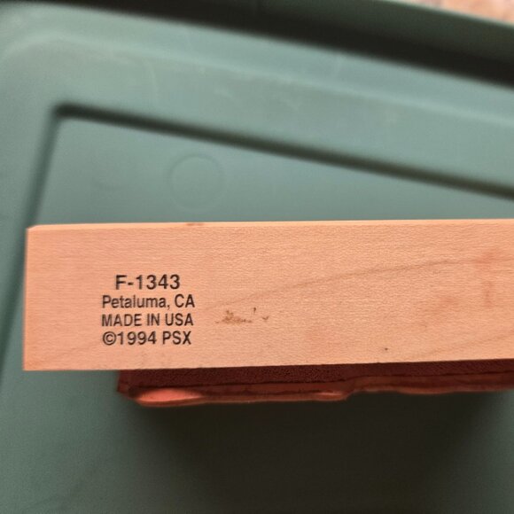 Set of 5 Birthday Themed Rubber Stamps - Picture 7 of 10